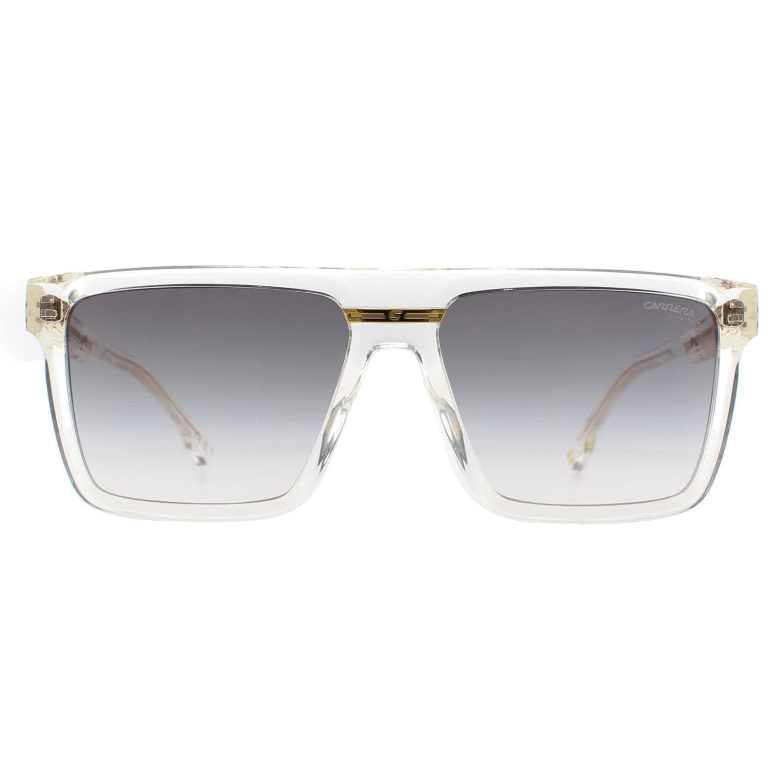 Carrera Carrera Men's Rectangle Crystal Gold Grey Shaded Mirror Victory C 03/S in Clear