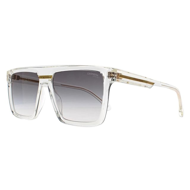 Carrera Carrera Men's Rectangle Crystal Gold Grey Shaded Mirror Victory C 03/S in Clear - 2
