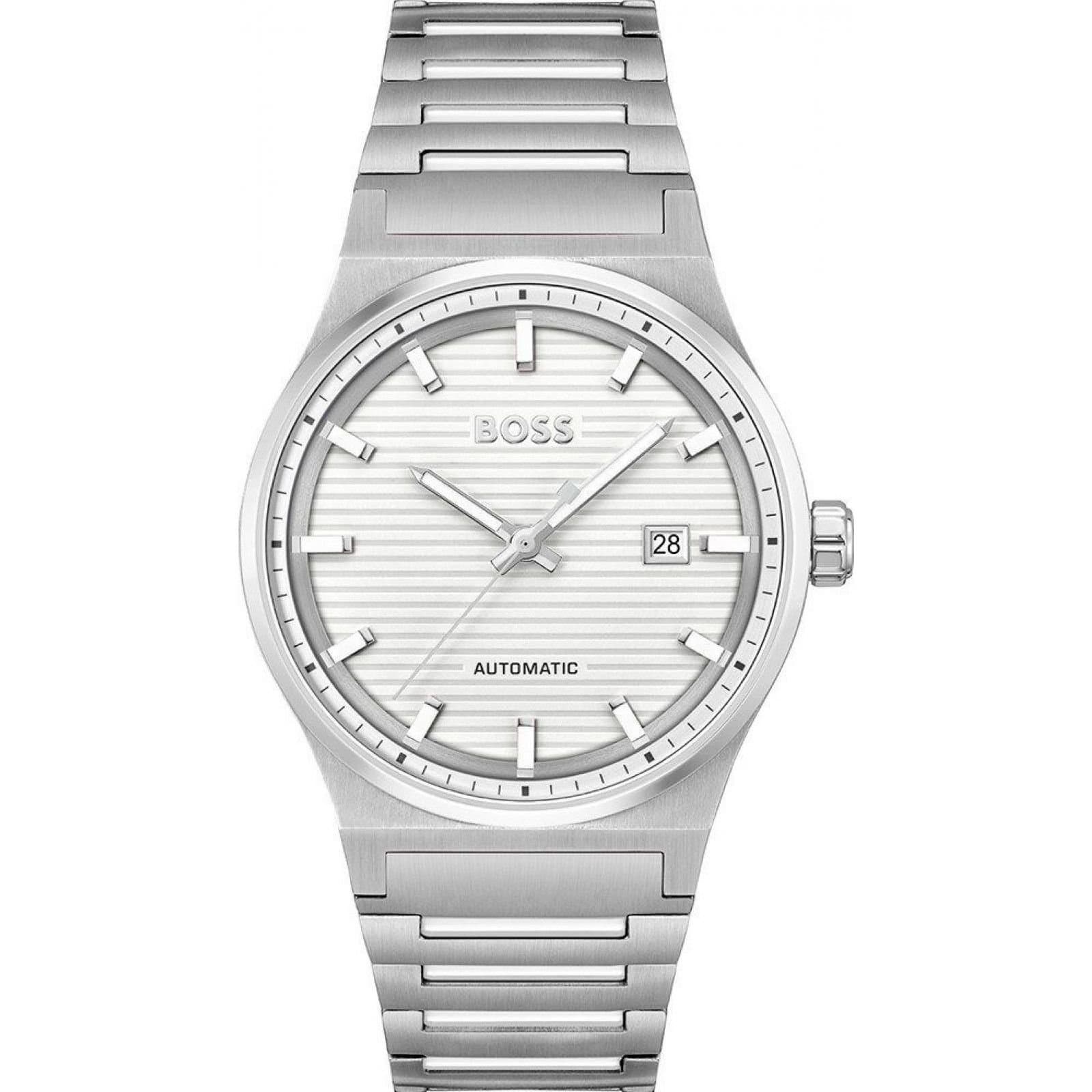 Boss BOSS Men's 1514186 41mm Automatic Watch in Silver