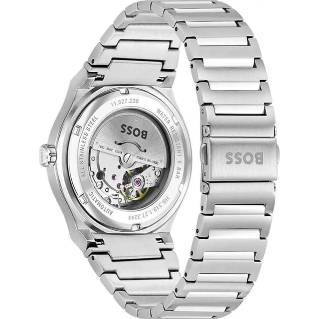 Boss BOSS Men's 1514186 41mm Automatic Watch in Silver - 3