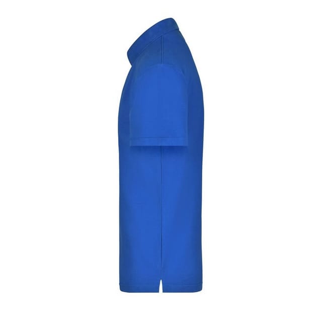 James and Nicholson James and Nicholson Men's Pique Pocket Polo Shirt in Blue - 3