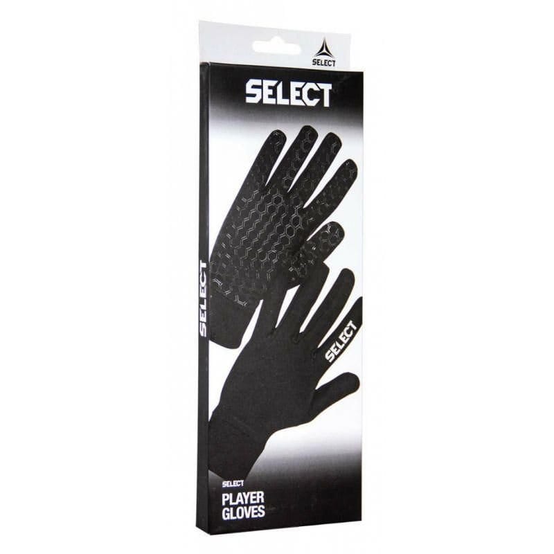 Select Select Men's Logo Sports Gloves in Black - 4