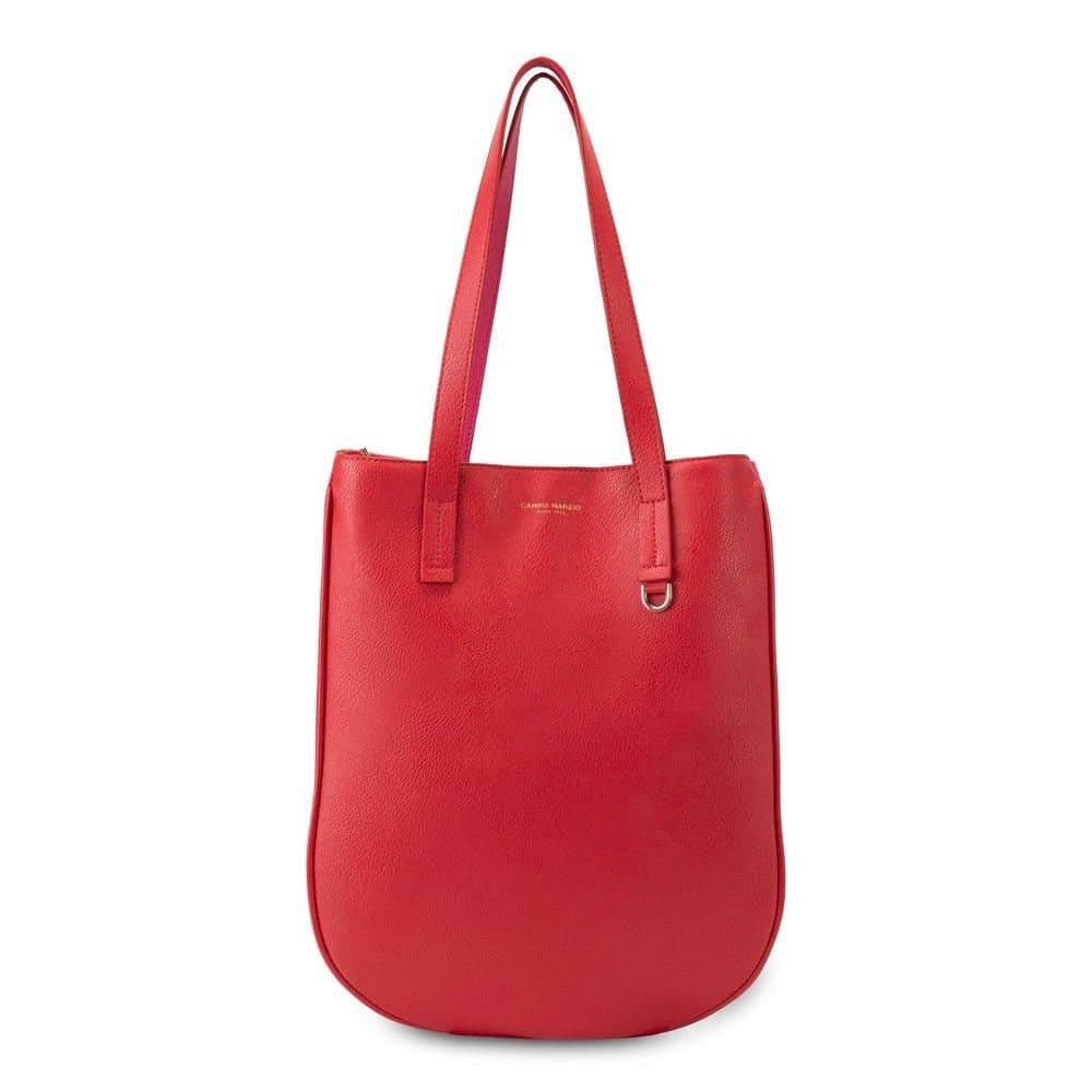 Campo Marzio Campo Marzio Red Leather Shoulder Bag