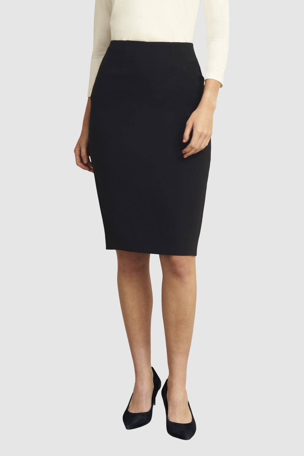 Hobbs London Hobbs London Women's Rae Pencil Skirt in Black - 2