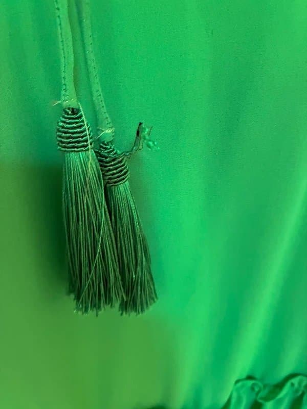 Never Fully Dressed Never Fully Dressed green dress.