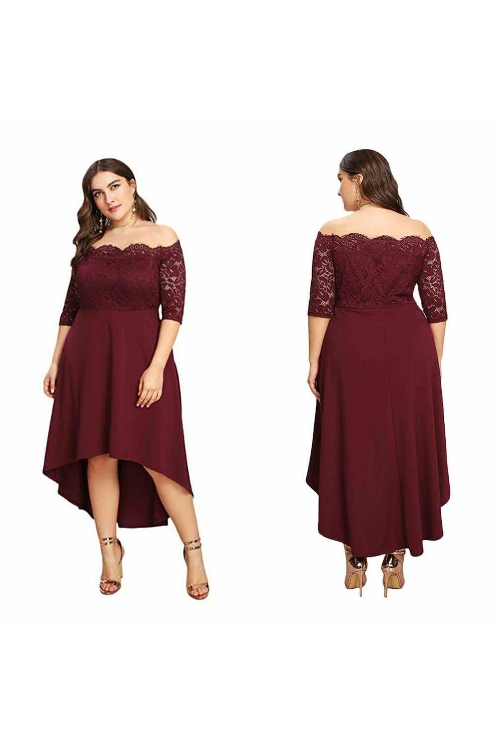 Aquarius AQUARIUS Women's Midi 'party dress' in Red