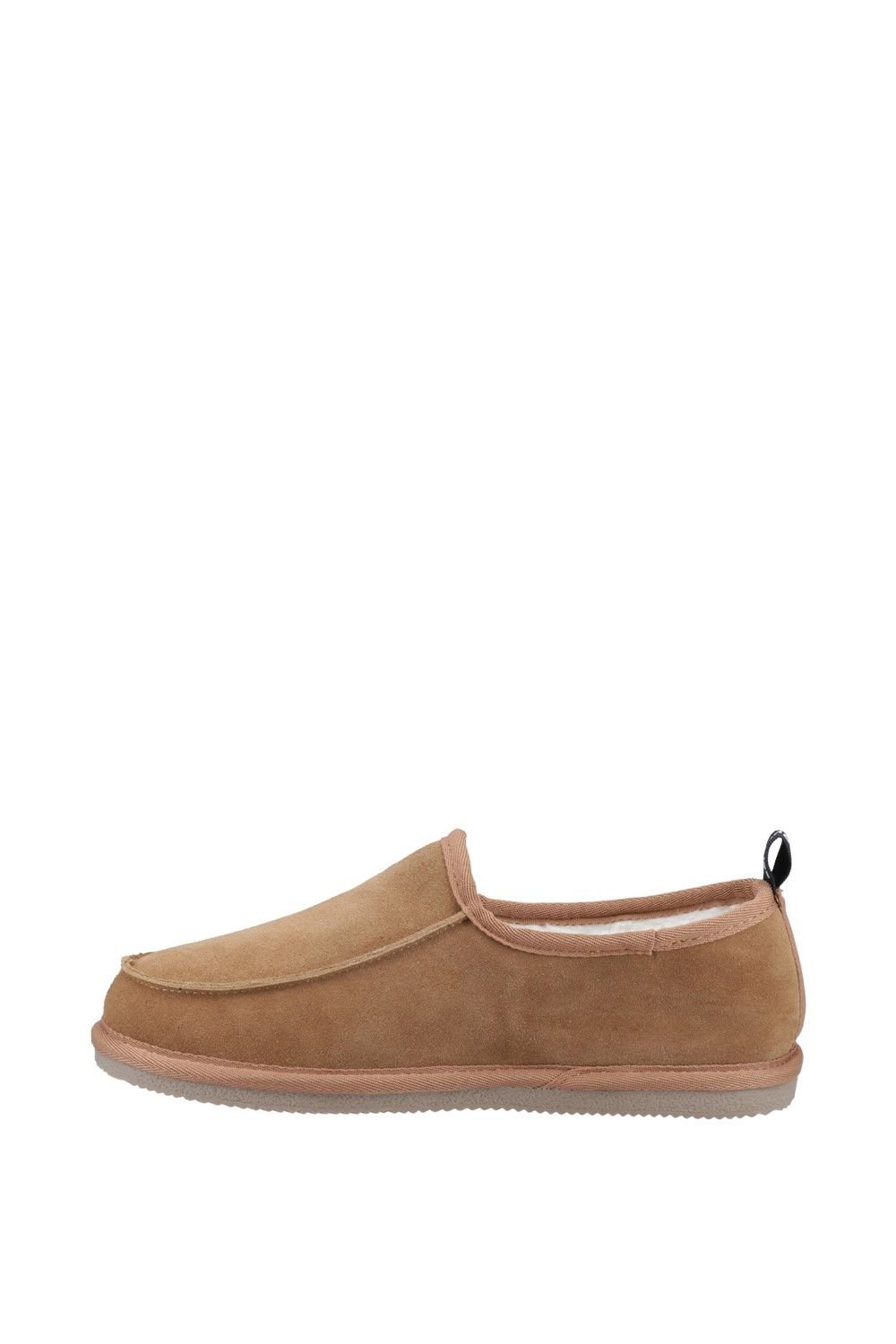 Hush Puppies Hush Puppies Men's 'Charles' Classic Slippers in Tan - 4