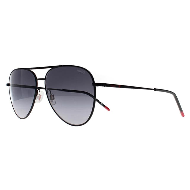 Hugo Boss Hugo Boss Men's Aviator Black Grey Gradient HG 1318/S - 2