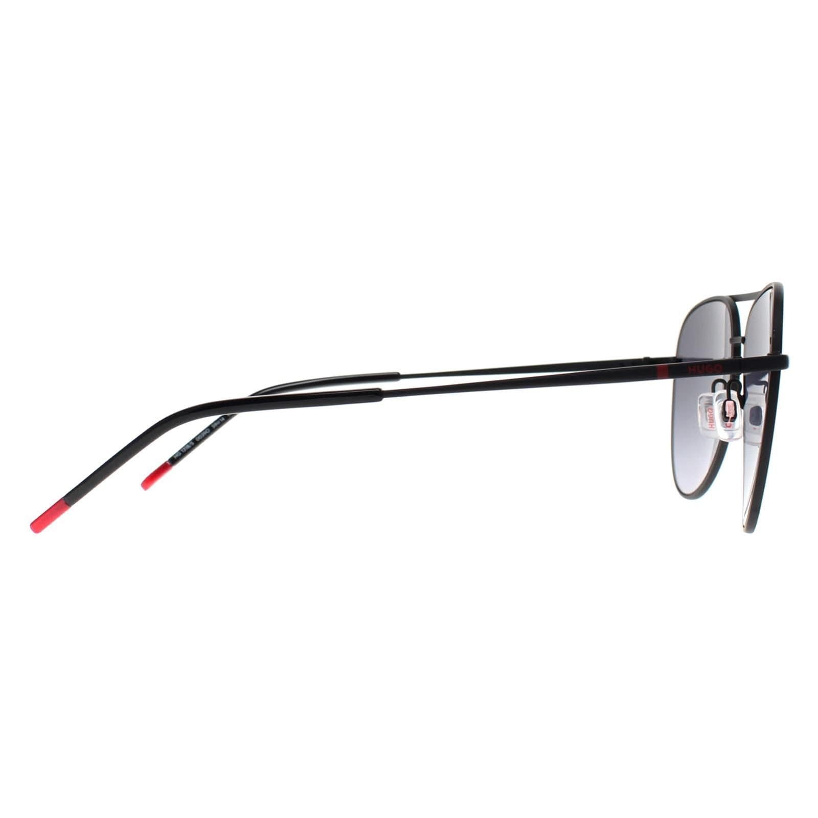 Hugo Boss Hugo Boss Men's Aviator Black Grey Gradient HG 1318/S - 4