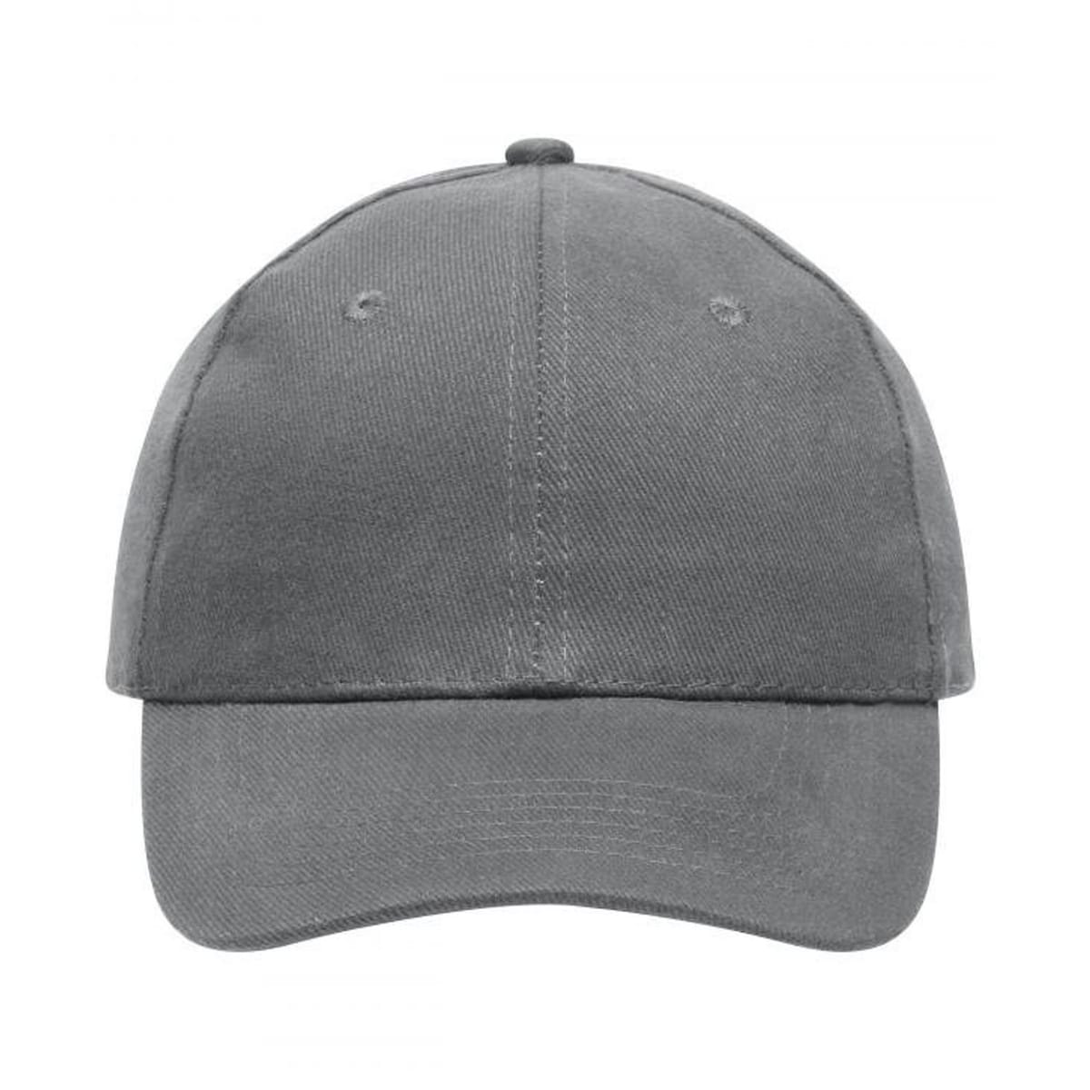 Myrtle Beach Myrtle Beach Men's 6 Panel Heavy Cotton Cap in Dark Grey - 1