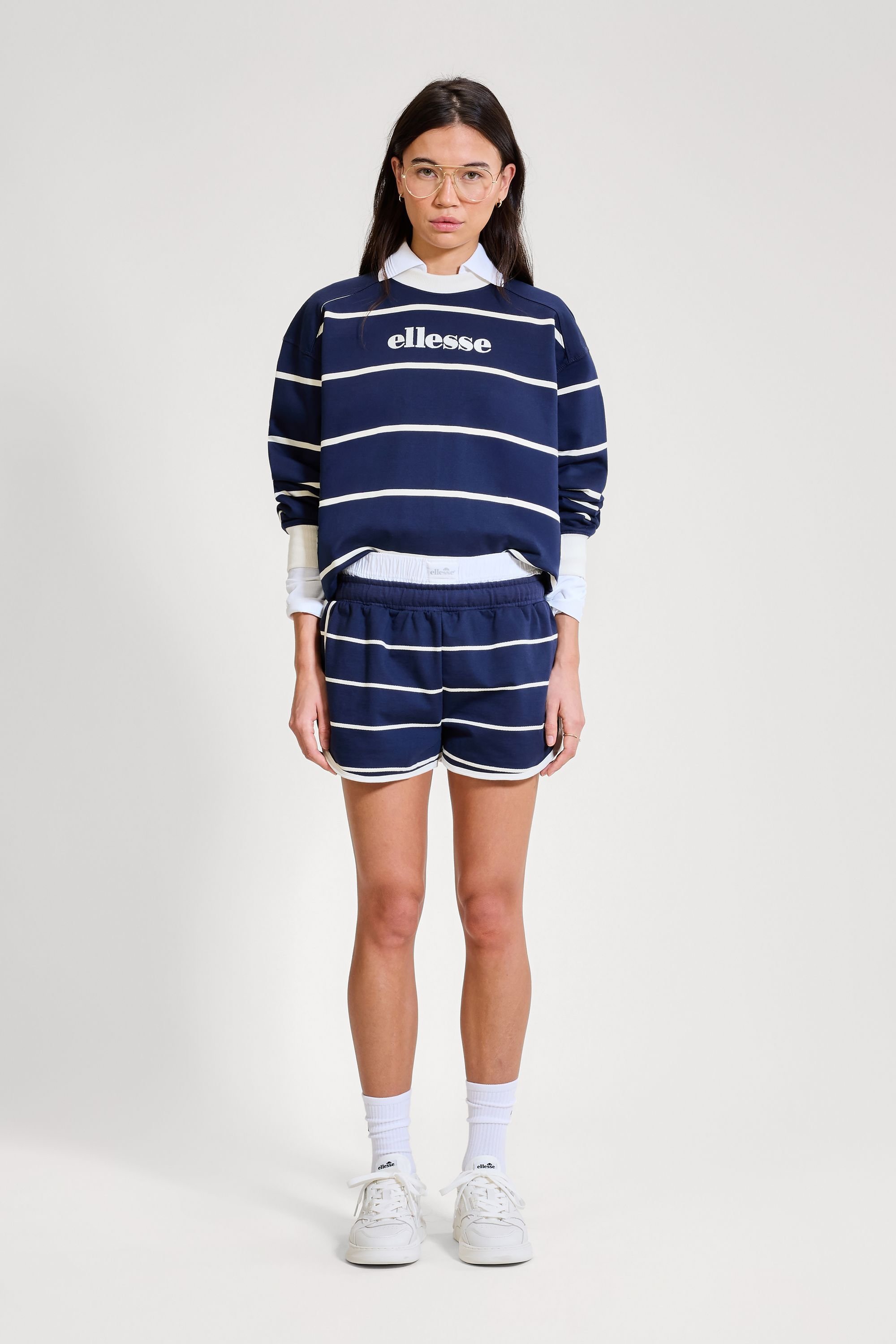 Ellesse Ellesse Women's Taggia Sweatshirt in Dark Blue - 4