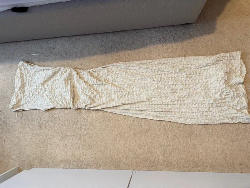 Bershka Cream dress