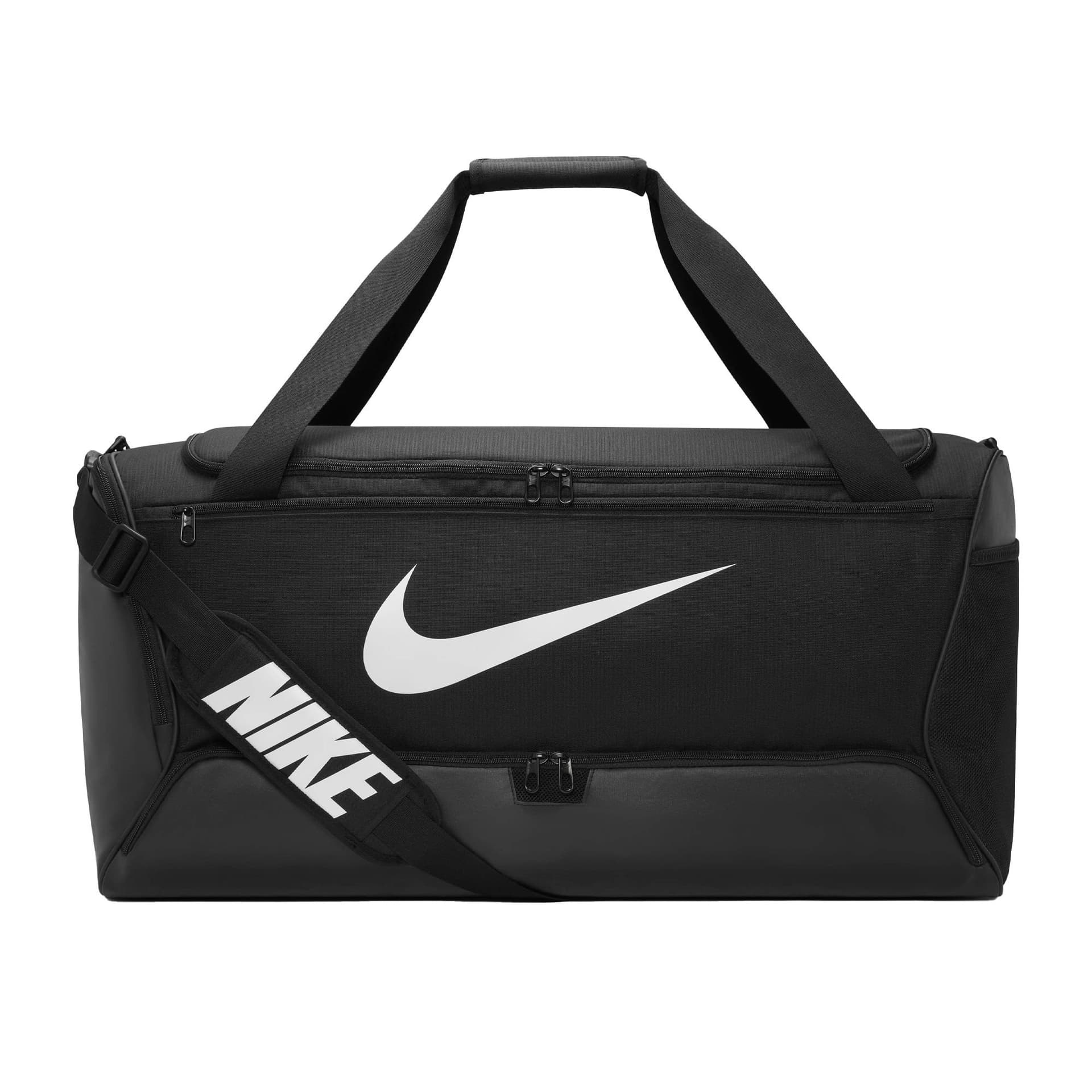 Nike Nike Men's Brasilia 9.5 Logo 95L Duffle Bag in Black
