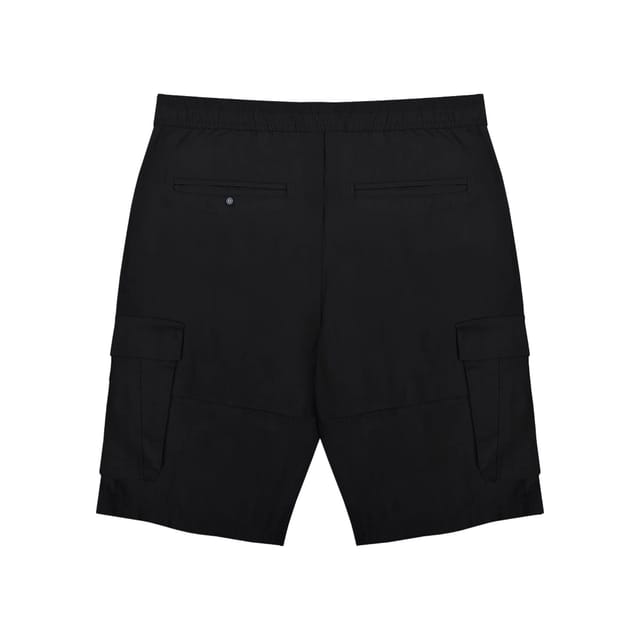 Lambretta Lambretta Men's Utility SS25 Cargo Shorts in Black - 2