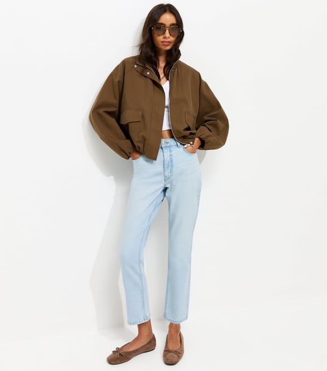 New Look Women's Light Blue Hannah Straight Leg Jeans New Look - 2