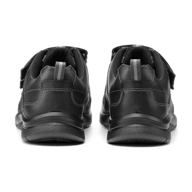 Hotter Hotter Men's Wide Fit 'Energise' Casual Shoe in Black - 3