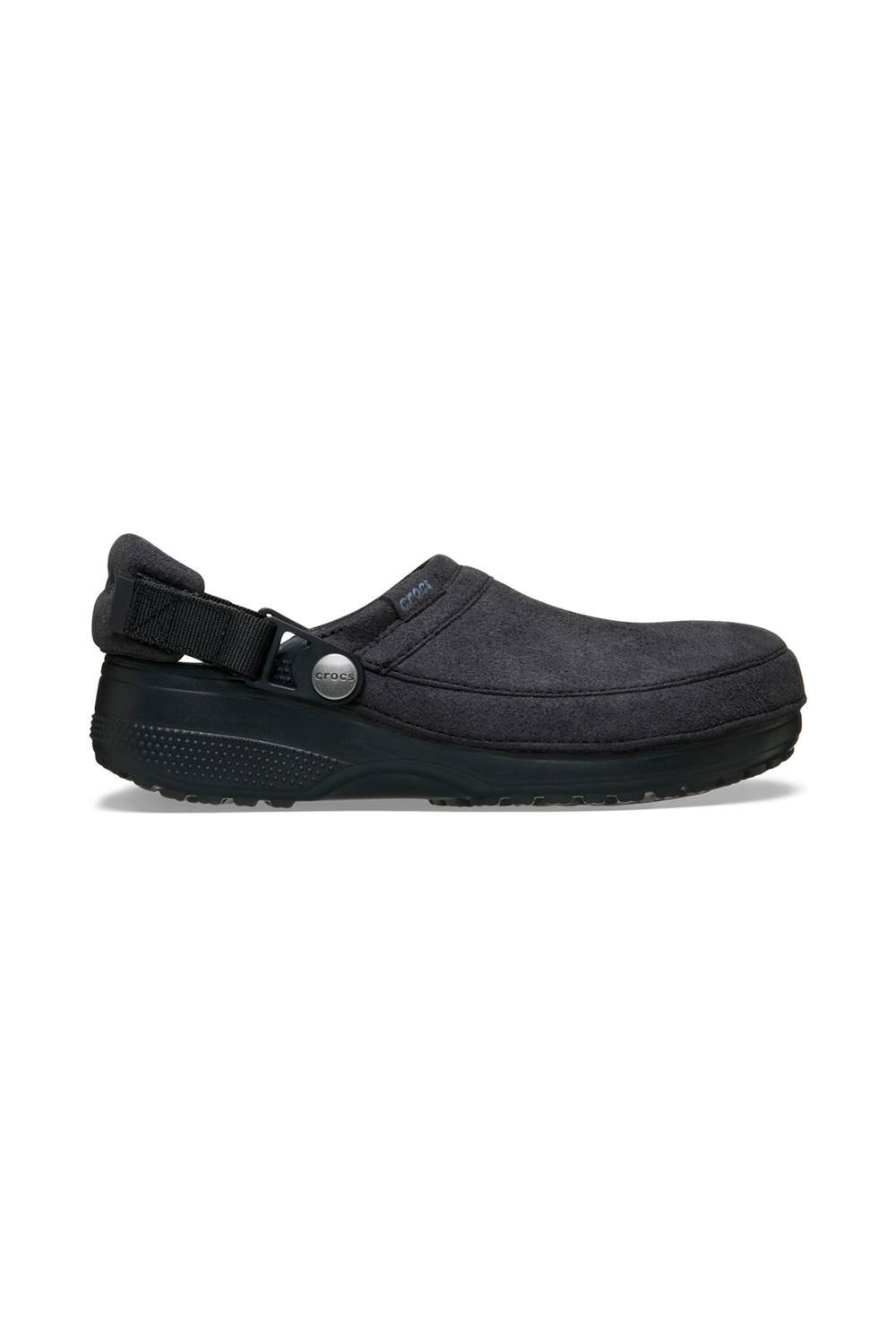 Crocs Crocs Women's Classic Crafted Suede Clog Black - 2