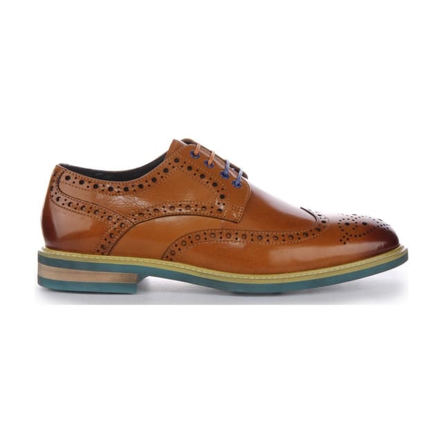 JUSTINREESS ENGLAND JUSTINREESS ENGLAND Men's 'James' Leather Shoes in Brown - 2