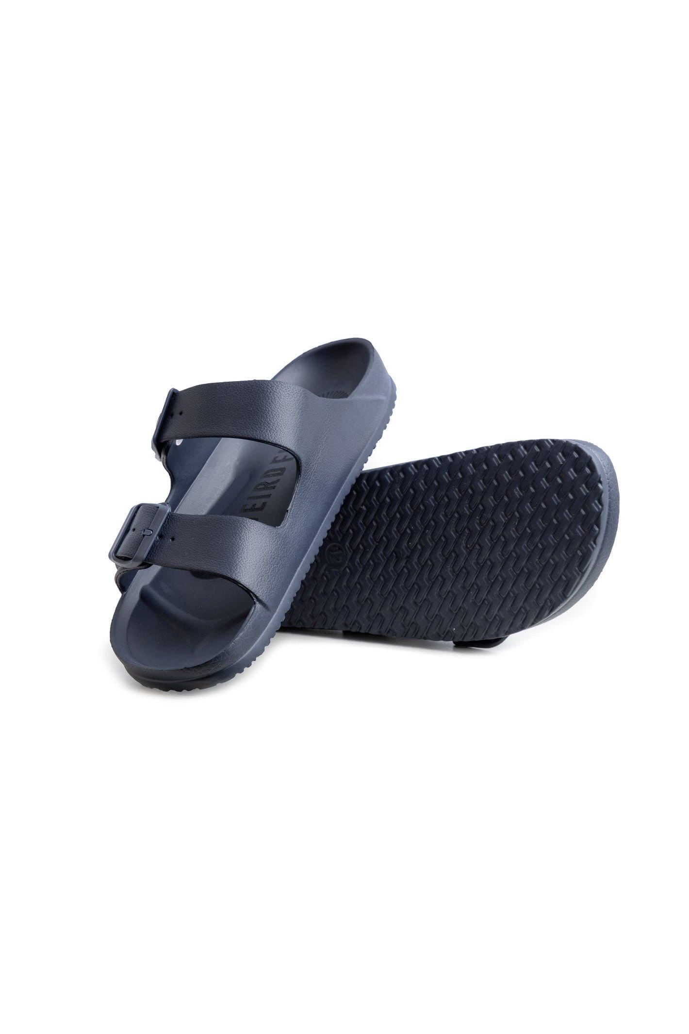 Weird Fish Weird Fish Men's Herring Double Strap Pool Sliders in Dark Blue - 4