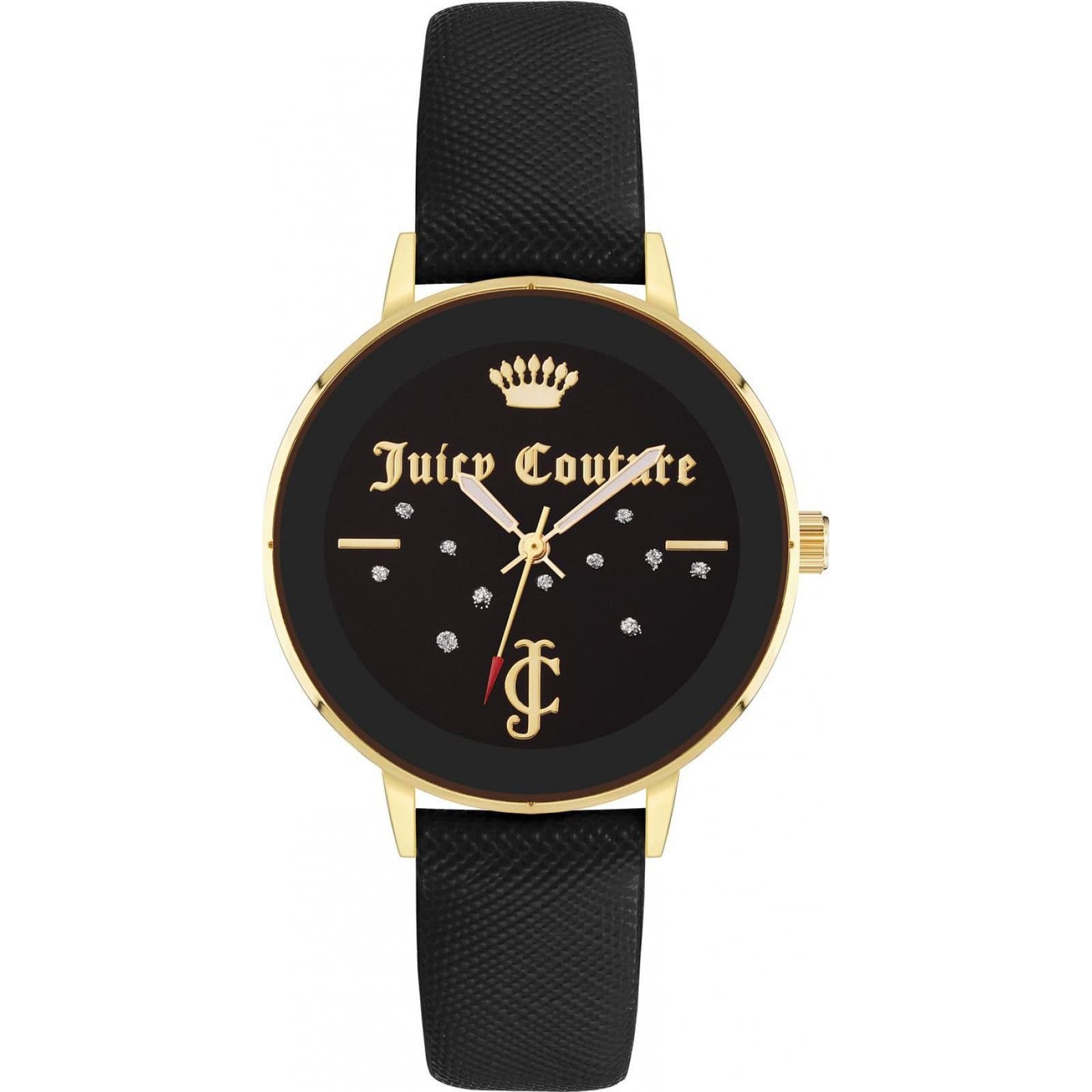 Juicy Couture Juicy Couture Women's JC1264GPBK 38mm Quartz Watch in Black