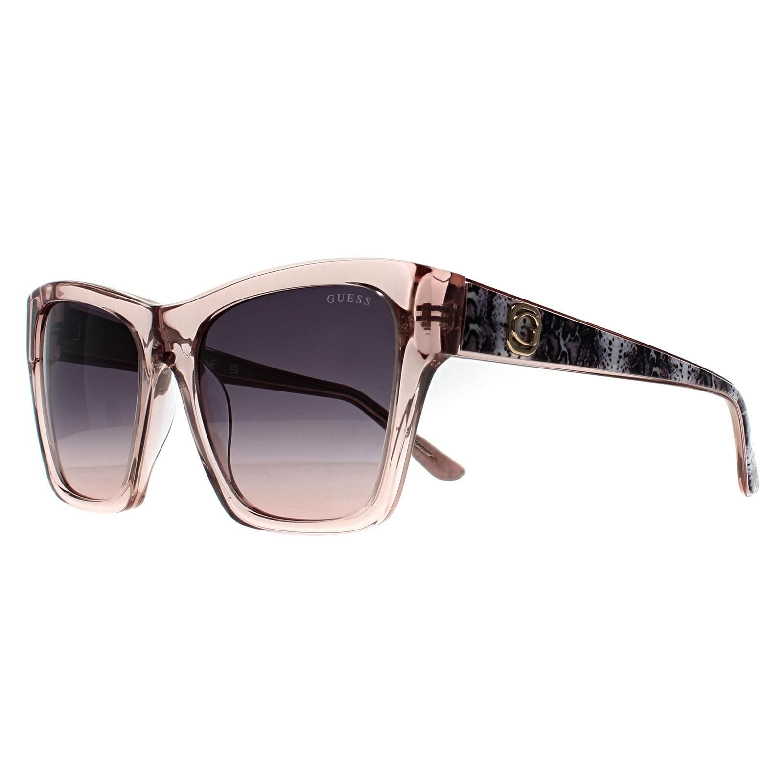 Guess Guess Women's Square Shiny Beige Violet Gradient GU00113 in Brown - 2