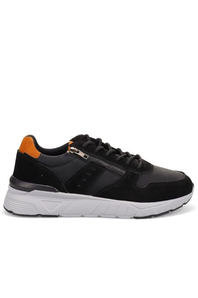 Easyfit Easyfit Men's Extra-Wide Fit Casual Trainers in Black - 2