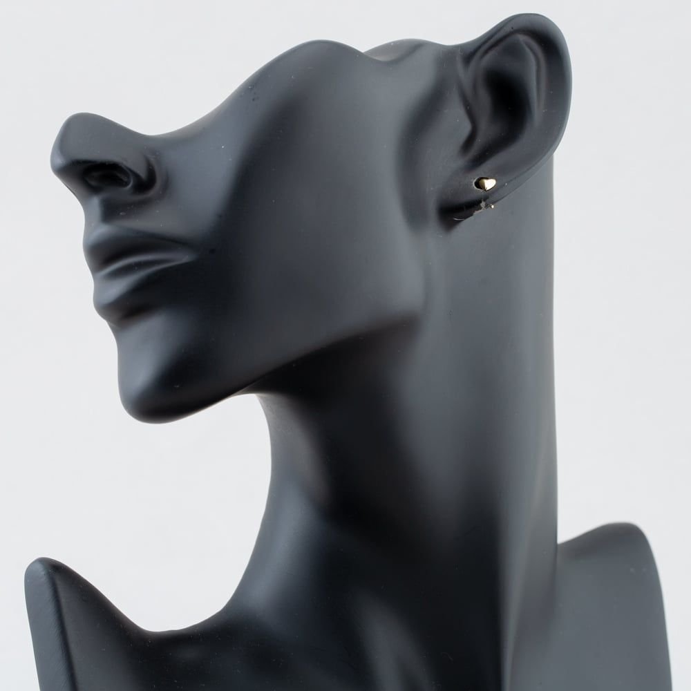 T.H.Baker T.H.Baker Women's 9ct Yellow Gold Heart Stud Earrings 1.59.0863 - 4