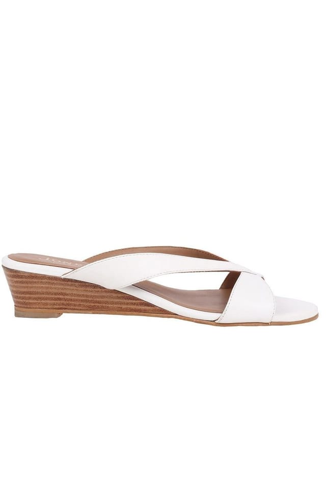 Jones Bootmaker Jones Bootmaker Women's Klevina2 Mules in White - 2