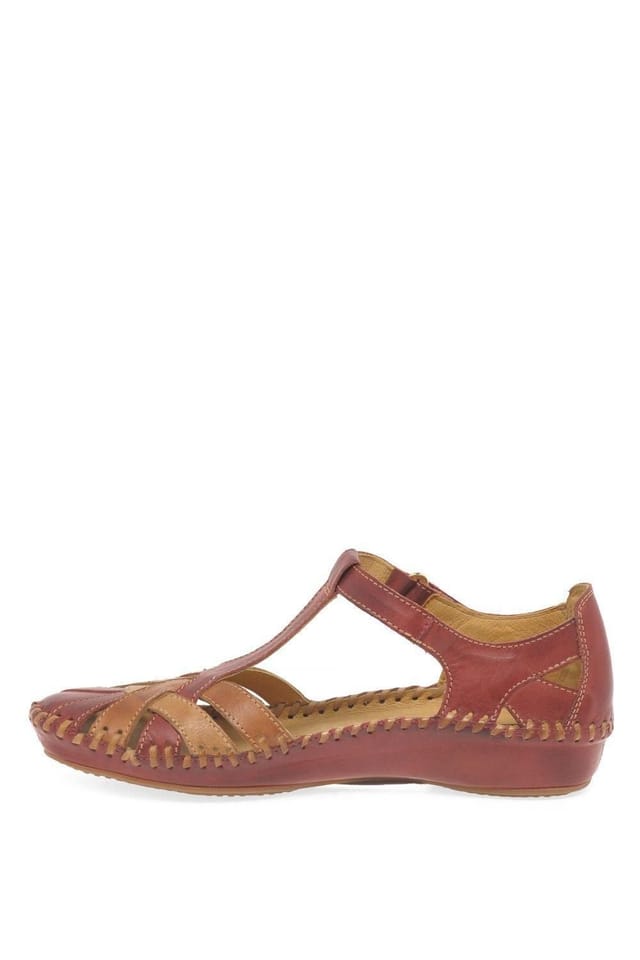Pikolinos Pikolinos Women's Vallarta Casual Sandals in Red - 3