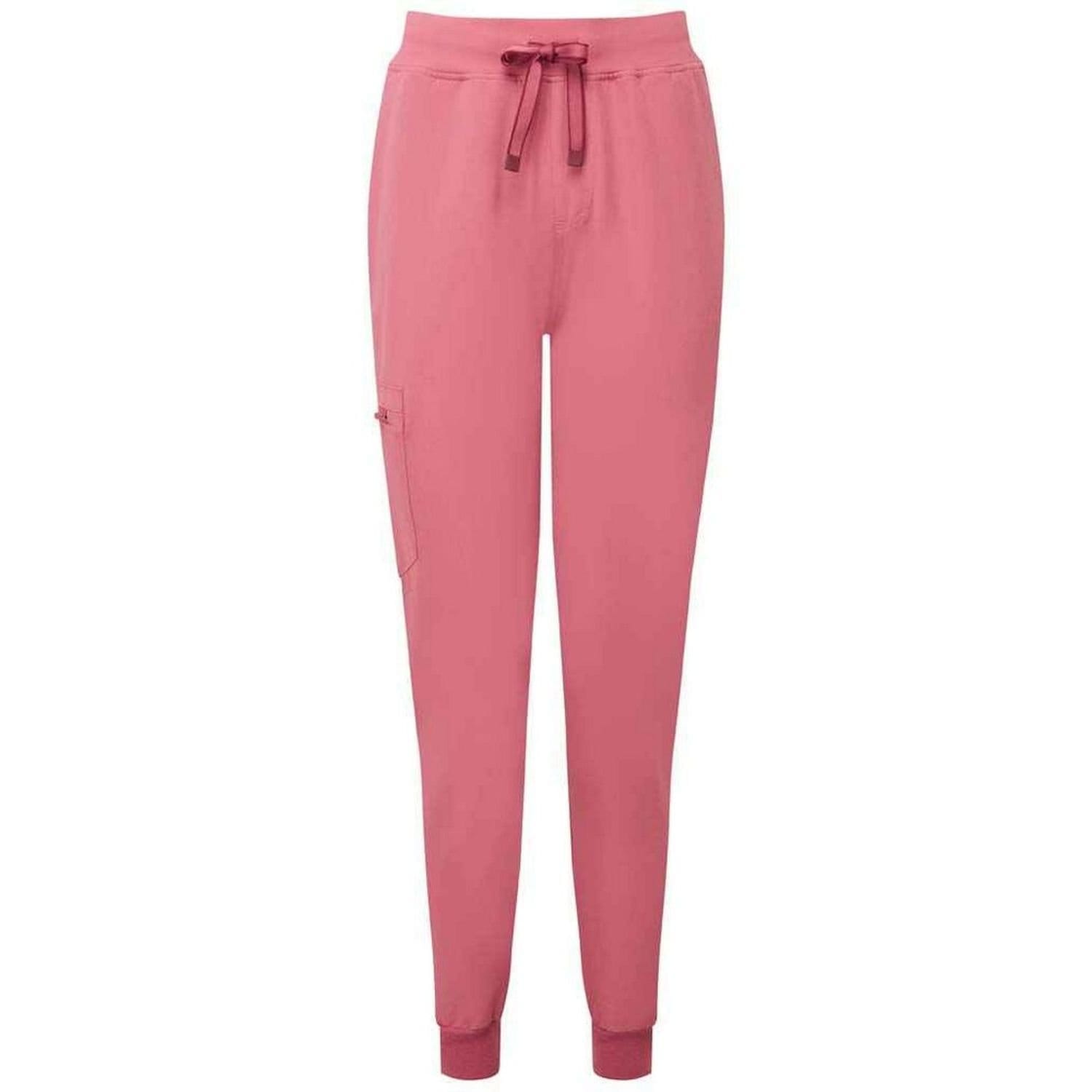 Onna Women's Energized Stretch Jogging Bottoms in Bright Pink