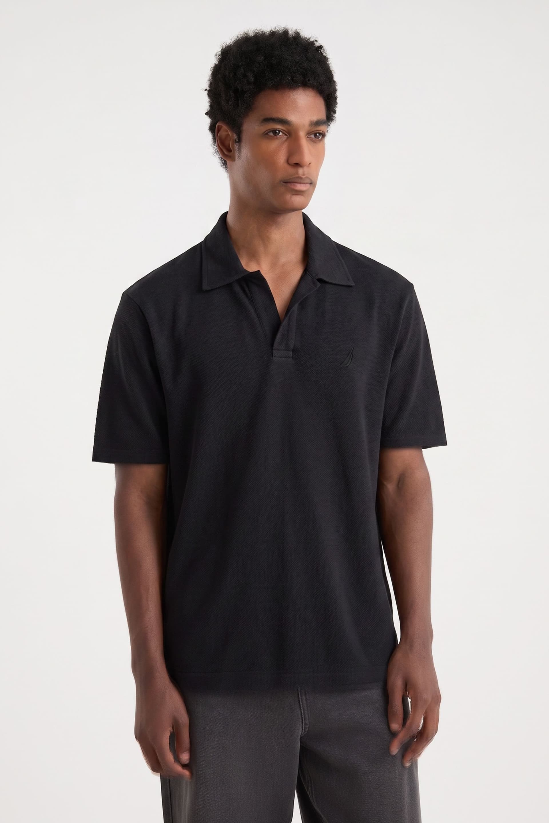 Nautica Nautica Men's Valen Polo Shirt in Black