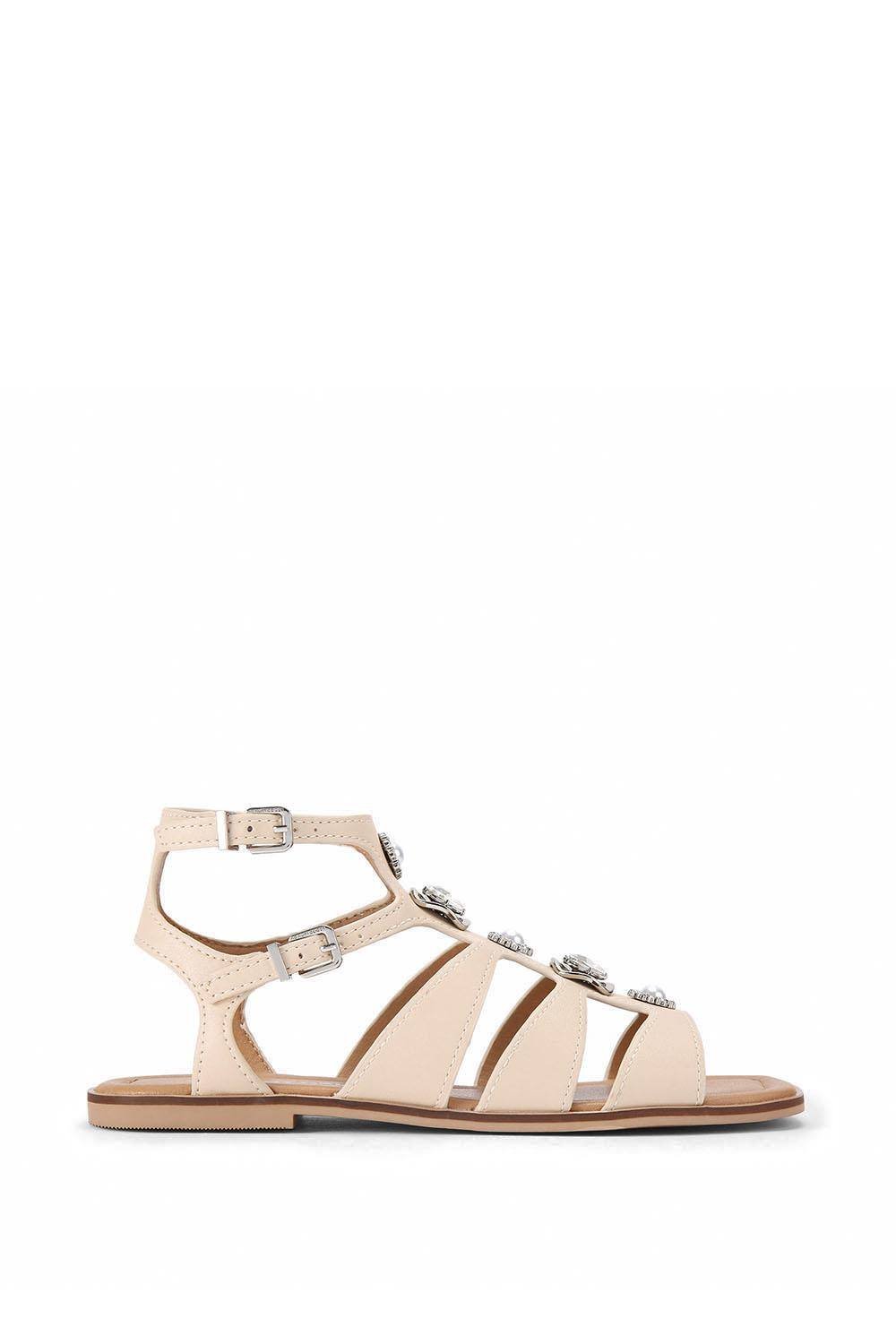 KG Kurt Geiger KG Kurt Geiger Women's 'Roa' Sandals in Cream - 4