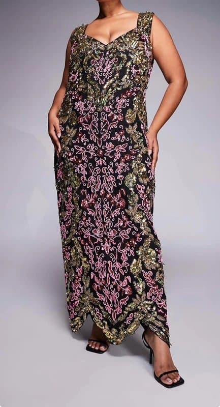 ASOS Asos luxe embellished dress