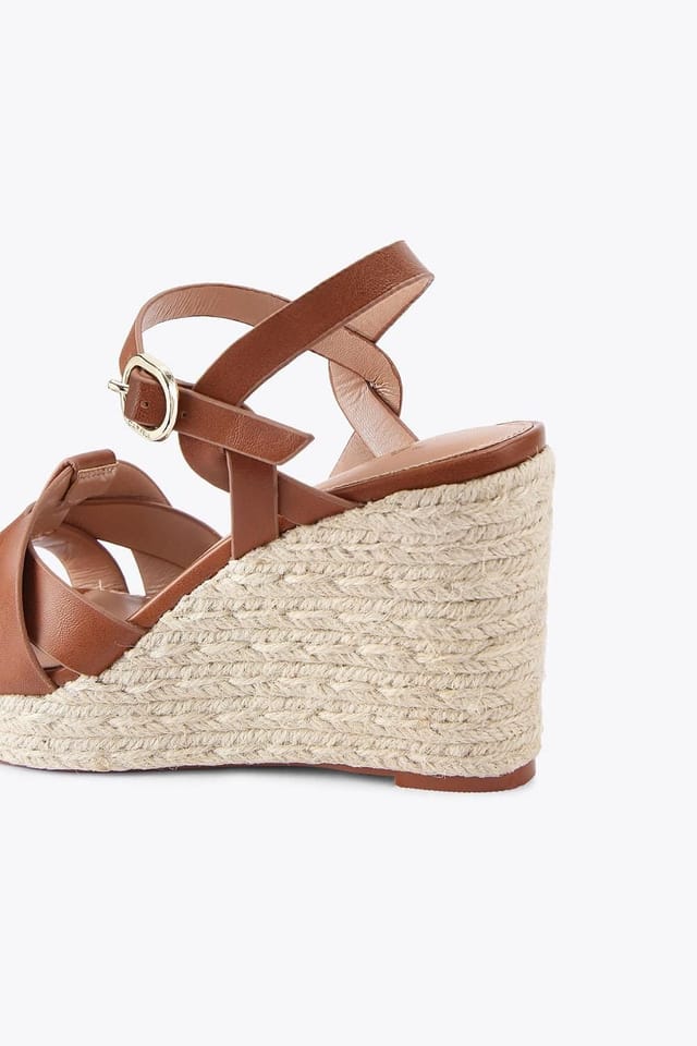 Carvela Carvela Women's 'Bravo Wedge' Heels in Tan - 3