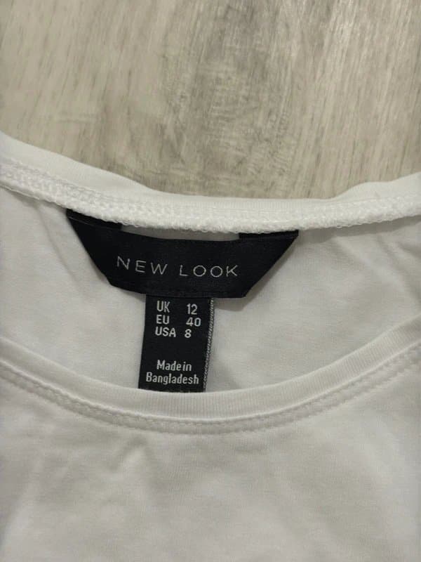 New Look New Look Plain white bodysuit