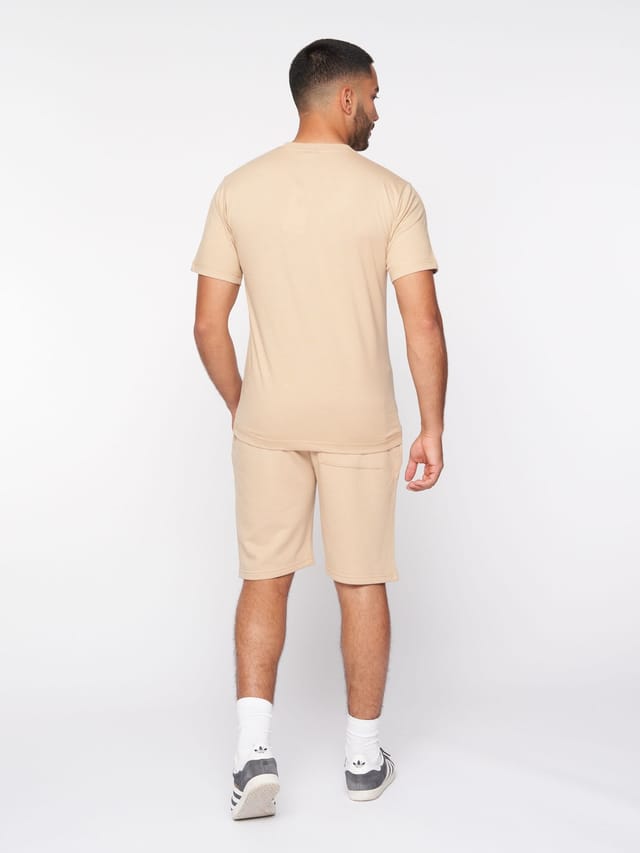 One True Saxon One True Saxon Men's Dexon T-Shirt in Stone - 3
