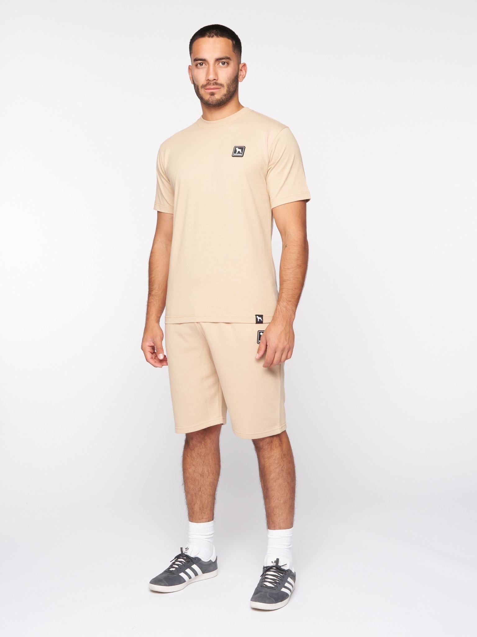One True Saxon One True Saxon Men's Dexon T-Shirt in Stone - 4