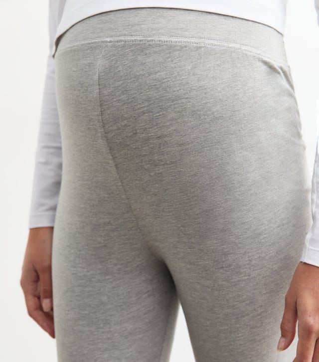 New Look Women's Maternity Grey High Waist Flared Leggings New Look - 2