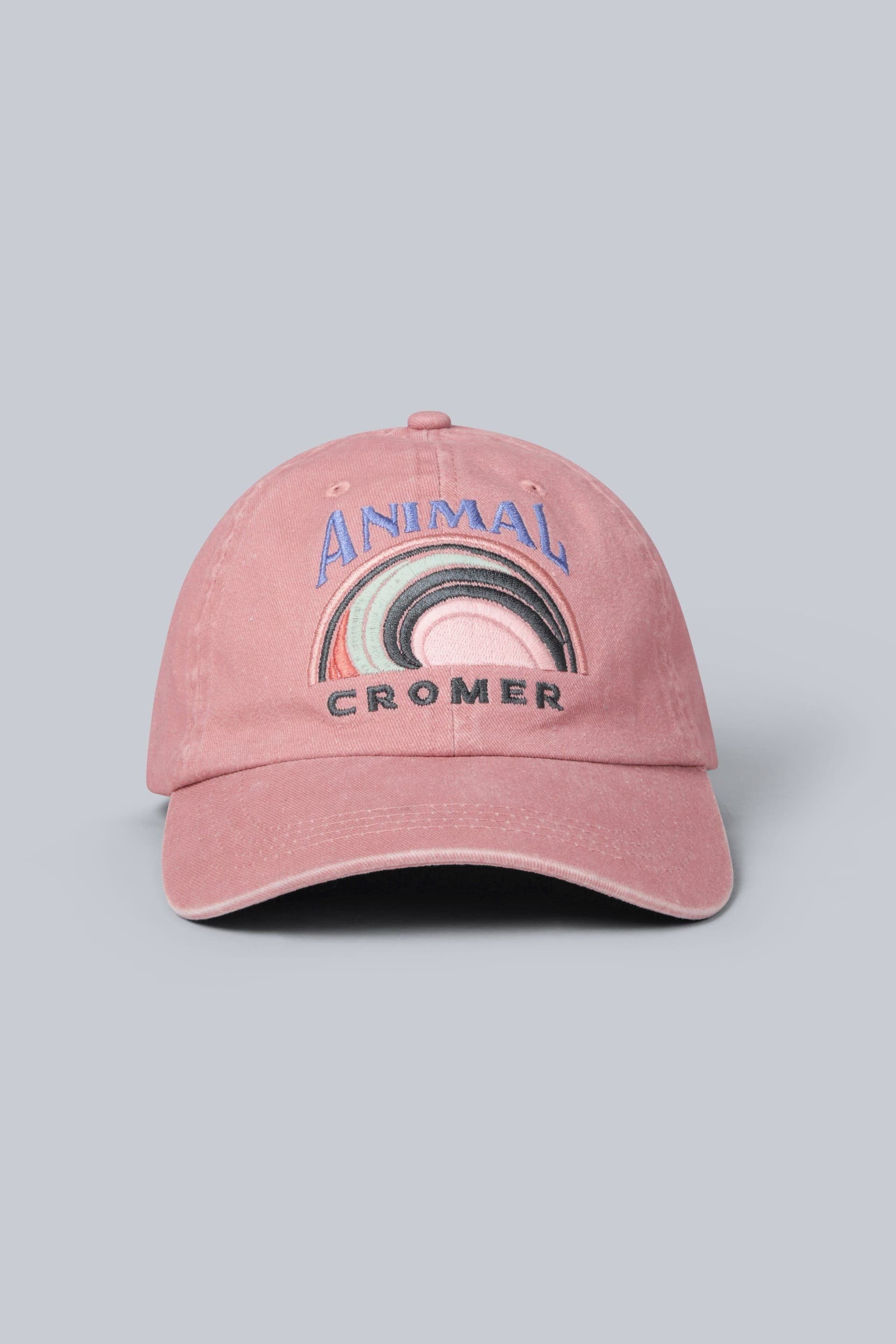 Animal Animal Men's 'Cromer' Lightweight Comfortable Adjustable Strap Outdoor Baseball Cap in Coral