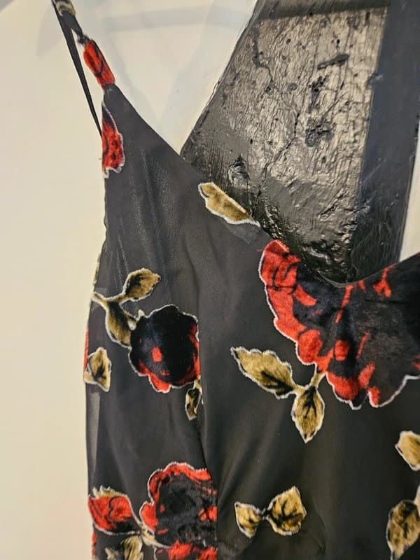 Never Fully Dressed Black velvet Never fully dressed cocktail dress Size 10