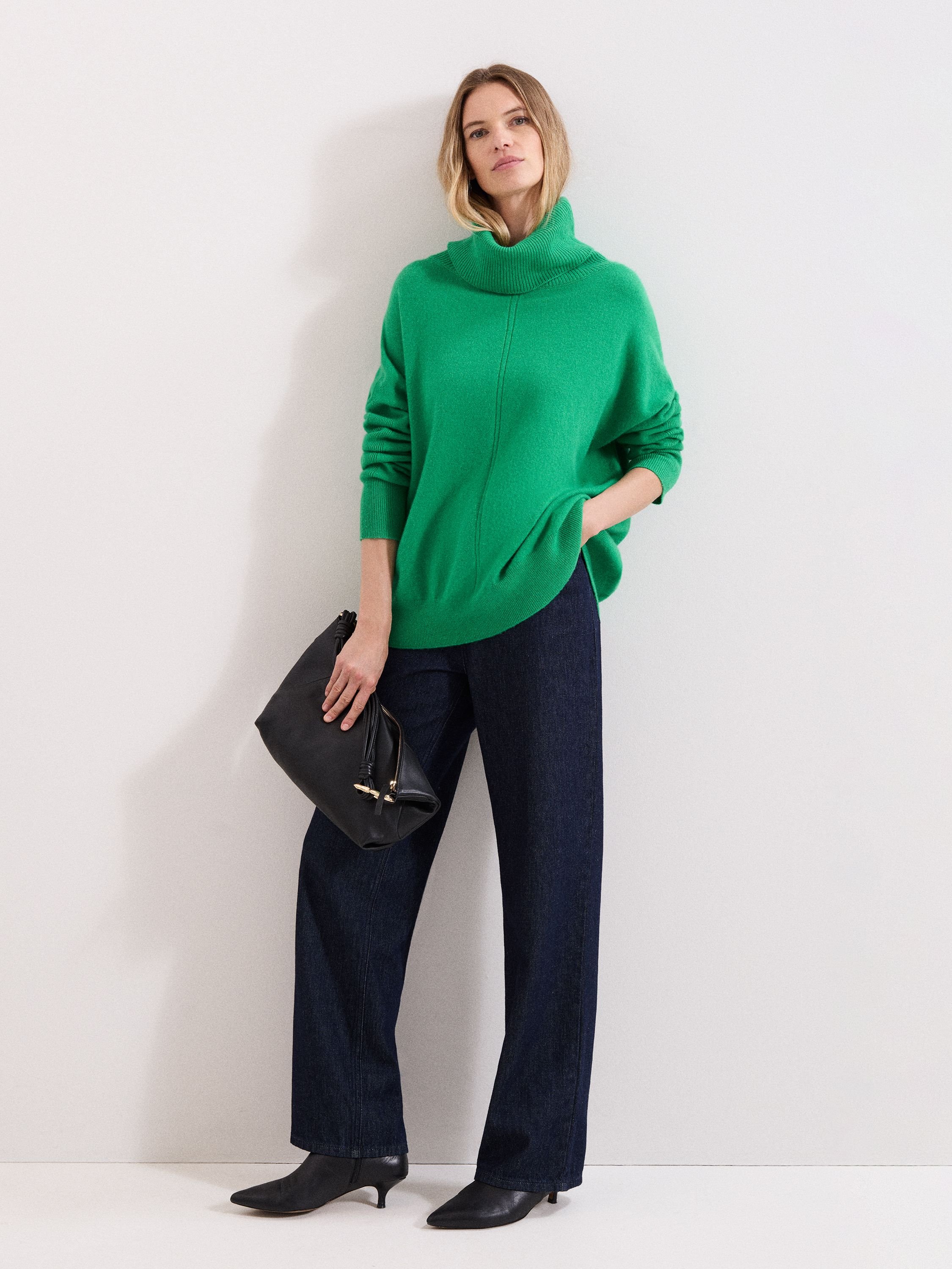 Phase Eight Phase Eight Women's Saffron Jumper in Green - 2