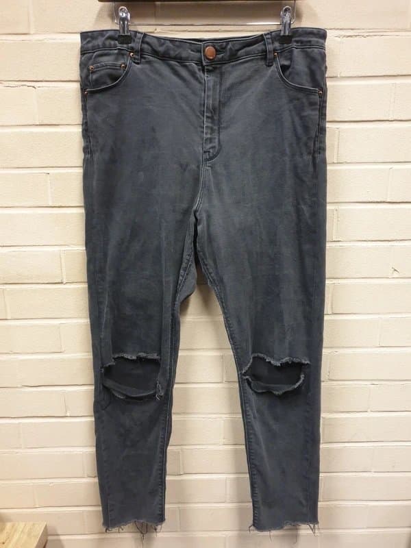 ASOS Asos Men's Black Ripped Jeans Size W 36 in L 32 in