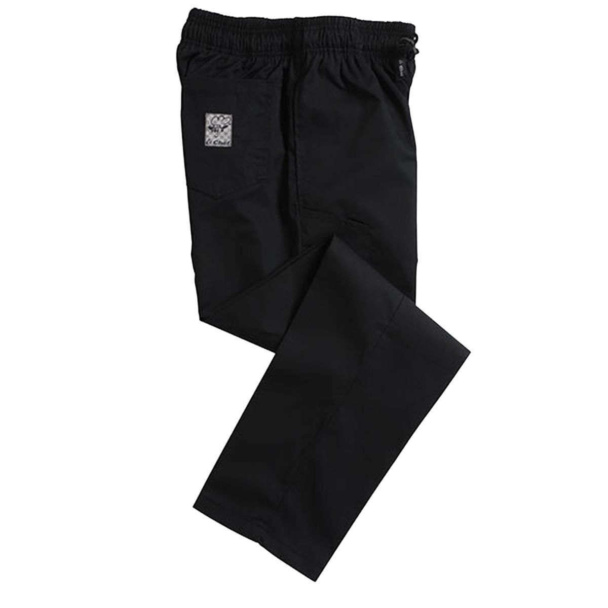 Le Chef Le Chef Men's Professional Chef Trousers in Black - 1