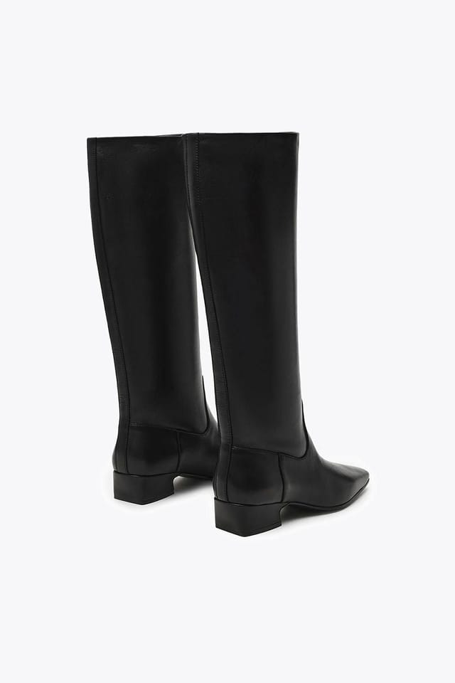 Steve Madden STEVE MADDEN Women's 'Dantelle Boot Black' Leather Boots in Black - 3
