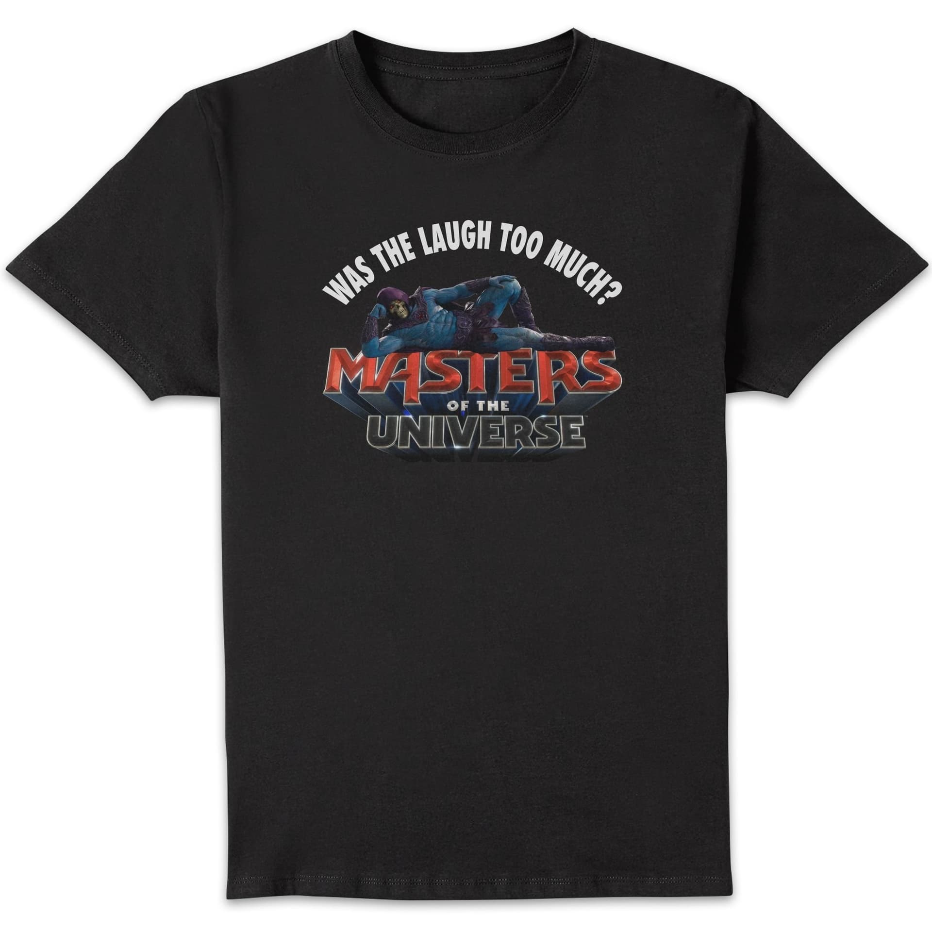 Masters Of The Universe Masters Of The Universe Men's Laugh Too Much T-Shirt - Black