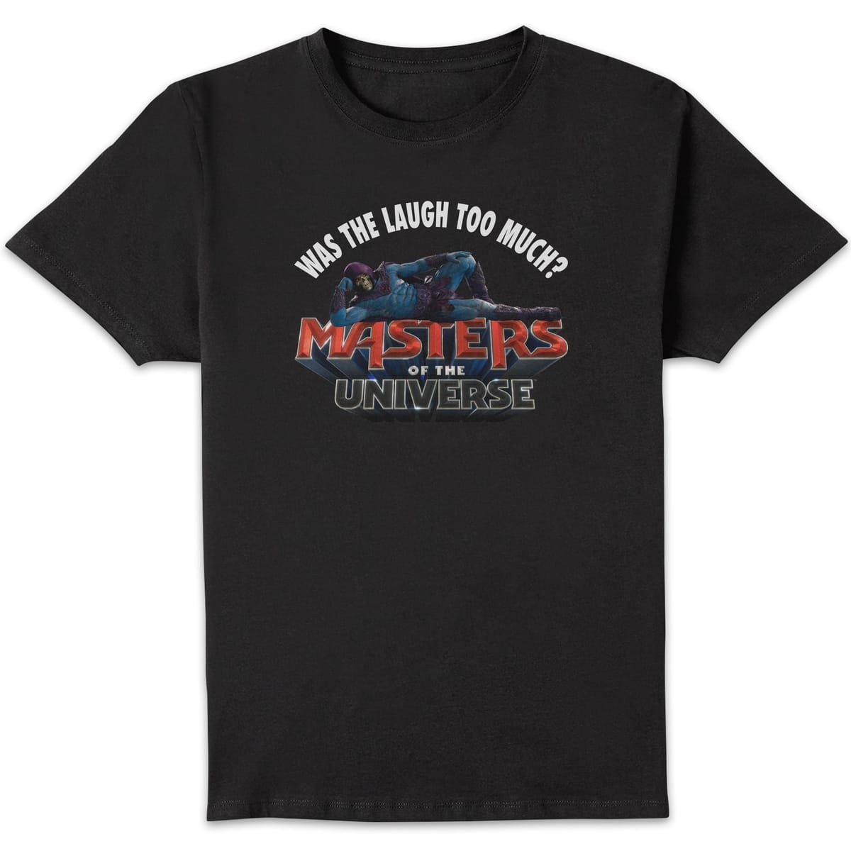 Masters Of The Universe Masters Of The Universe Men's Laugh Too Much T-Shirt - Black - 1