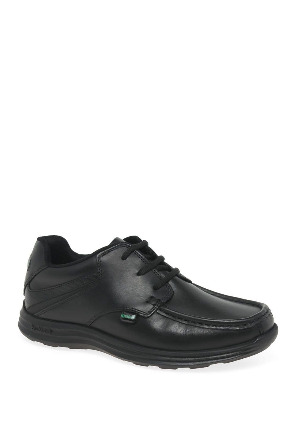 Kickers Kickers Men's 'Reasan Lace' Junior School Shoes in Black - 4