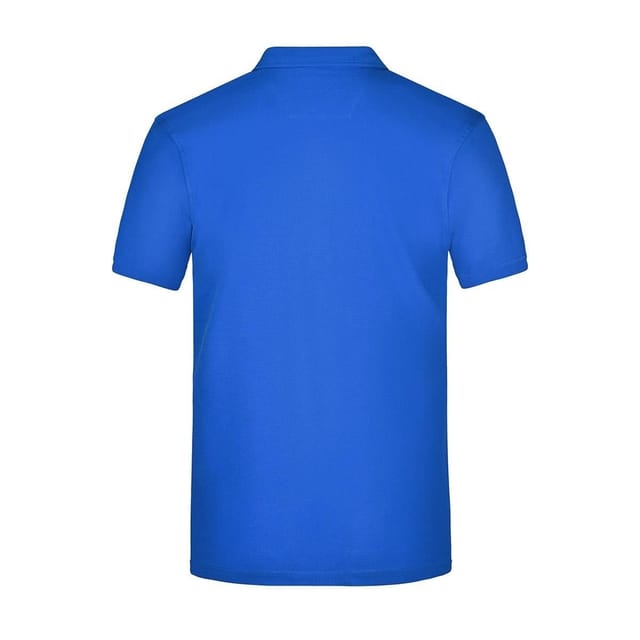 James and Nicholson James and Nicholson Men's Plain Polo Shirt in Royal - 2