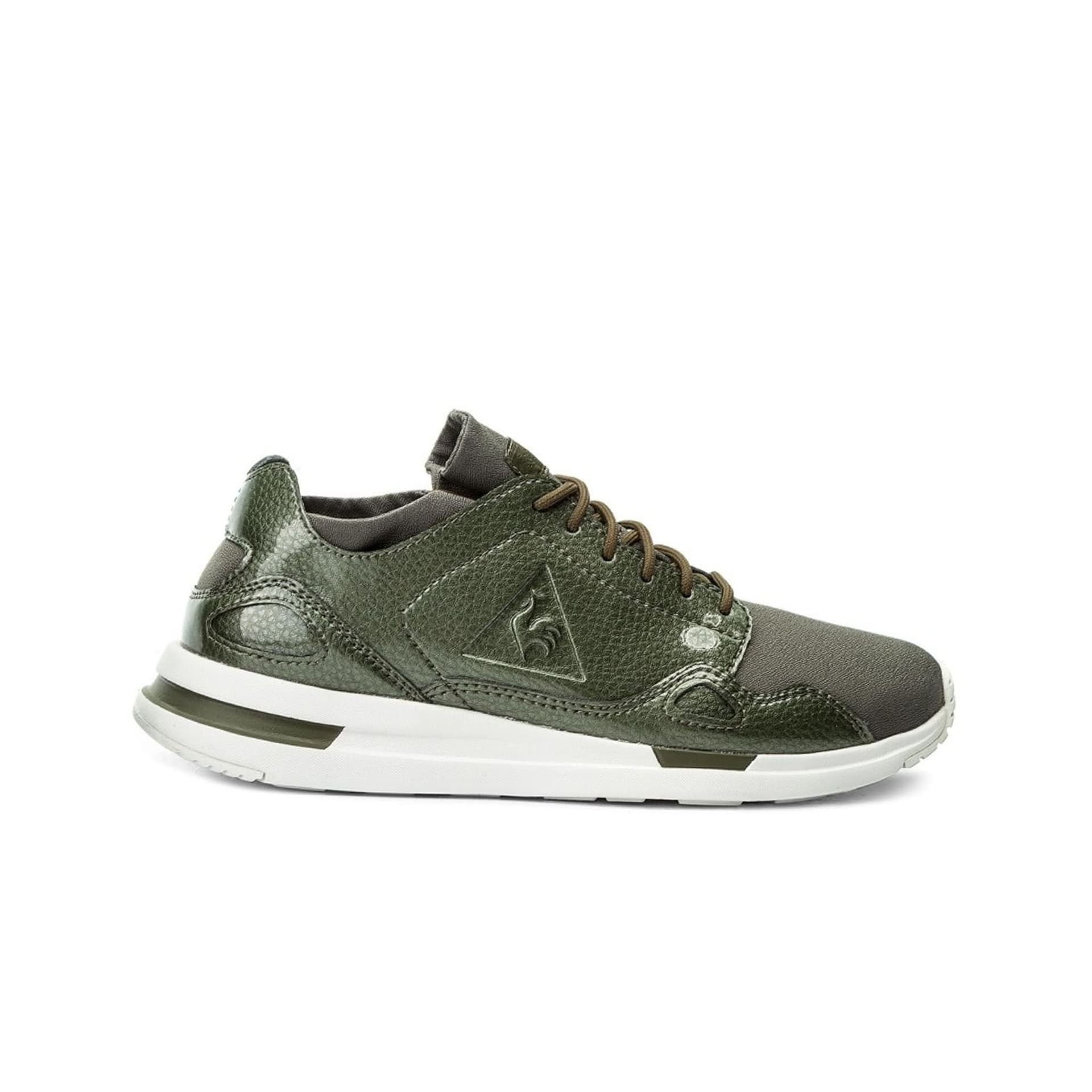 Le Coq Sportif Le Coq Sportif Green Smooth Leather Trainers