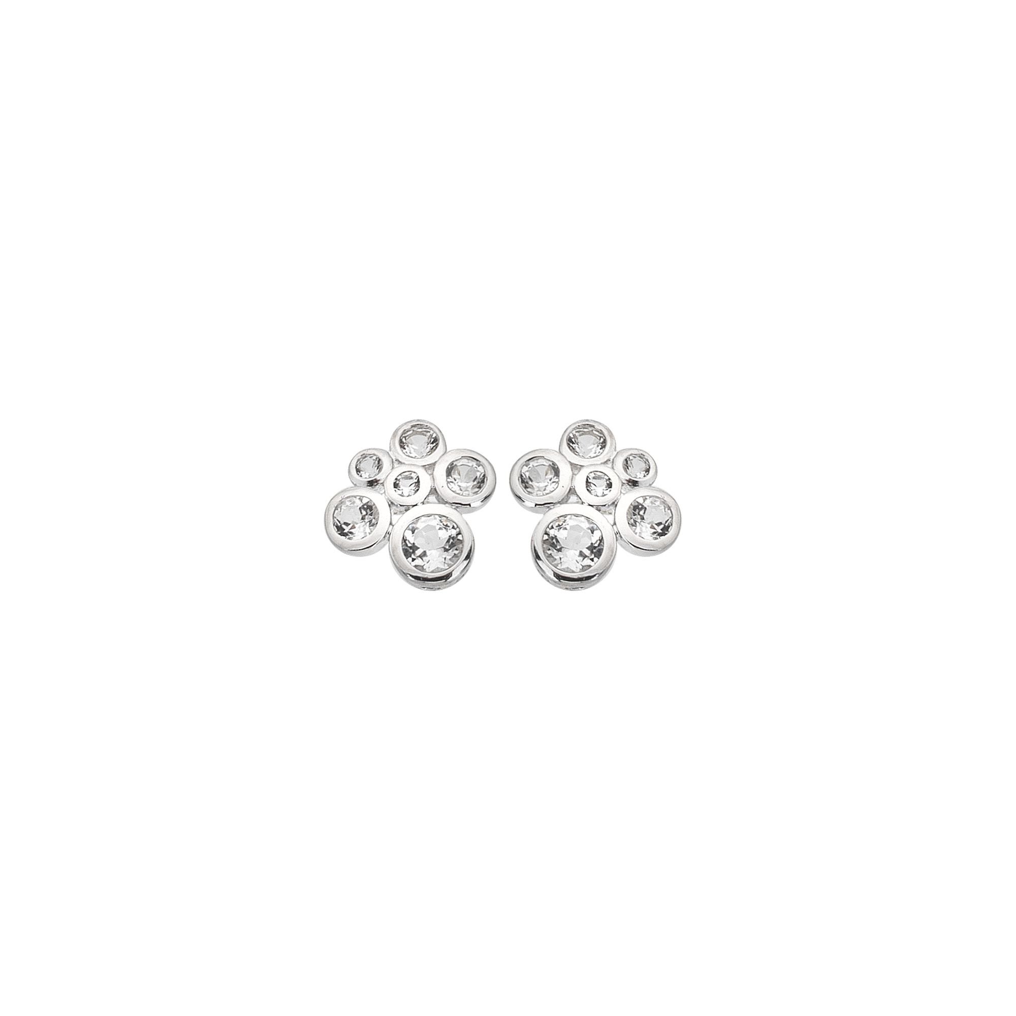 Hot Diamonds Hot Diamonds Women's Tender Cluster Earrings in Silver - 3